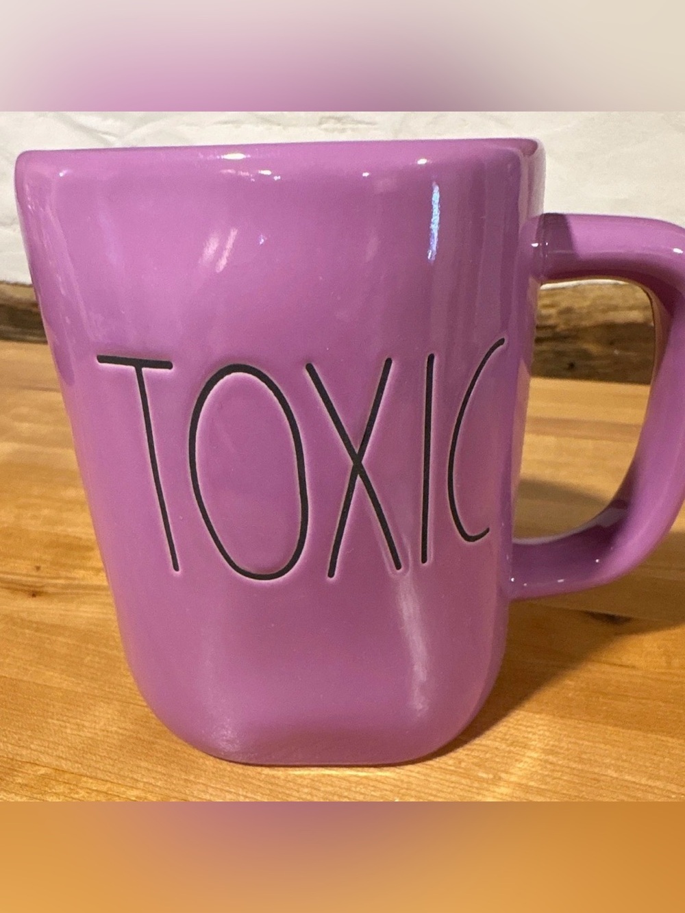 Purple 'TOXIC' Rae Dunn Ceramic Mug - Home Accents New